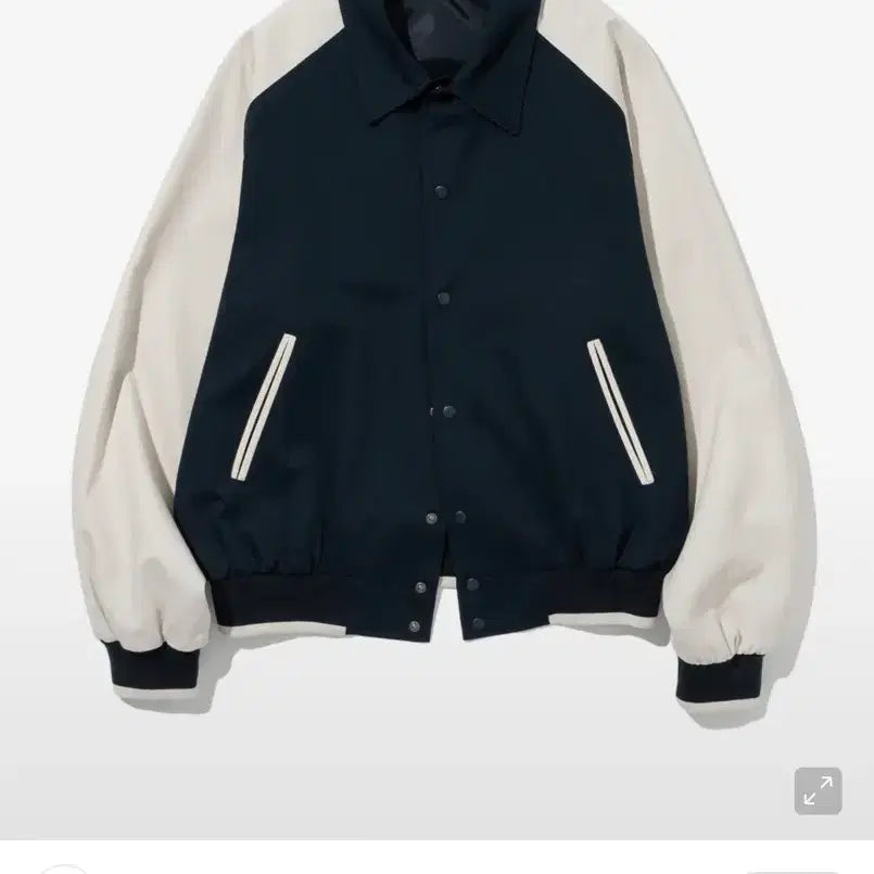 [BUNJANG] Roadzonegray Stadium Blouson Navy / (L) 로드존그레이 스타디움 블루종 네이비