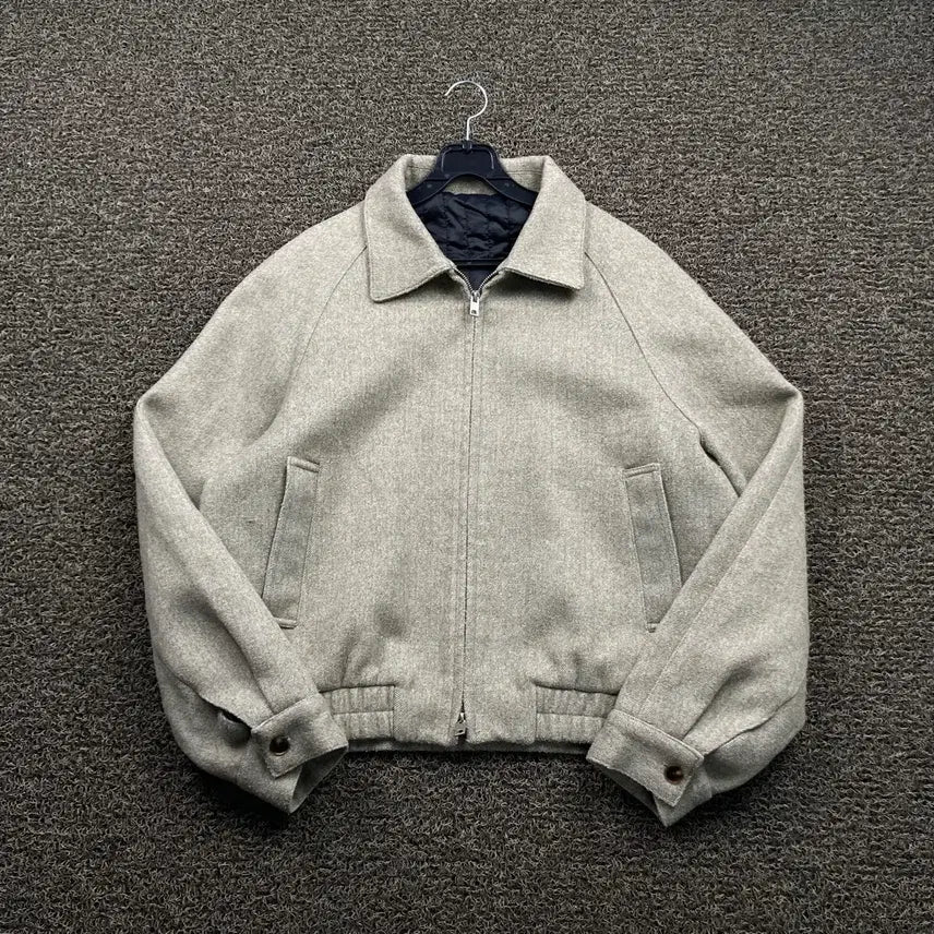 [SOLD OUT] 라퍼지스토어 울 블루종 자켓