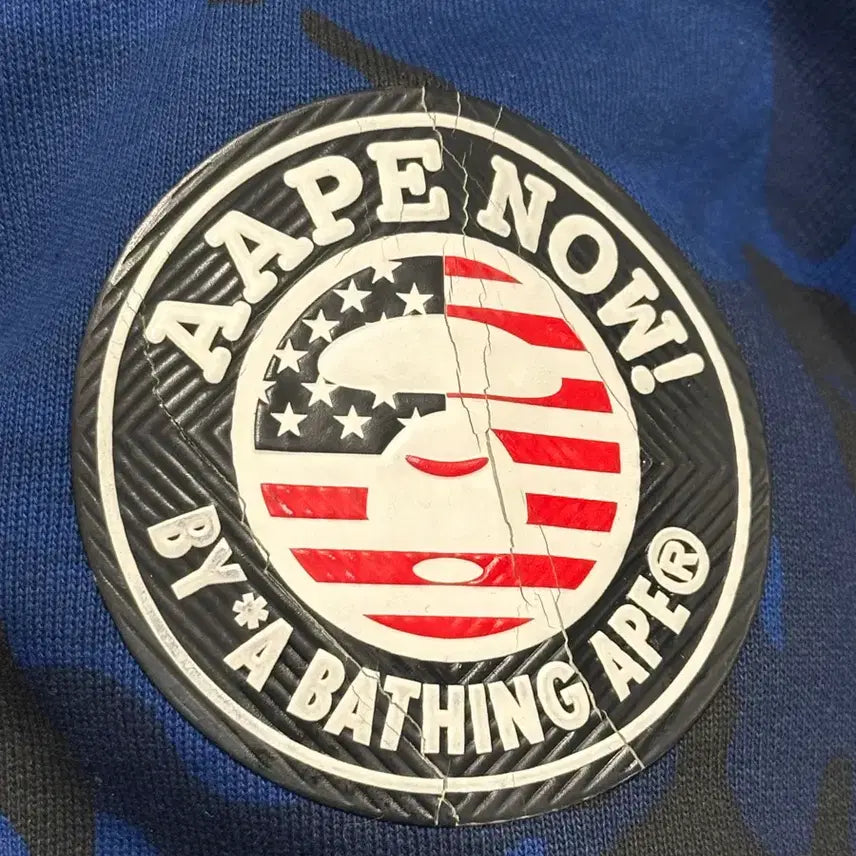 [BUNJANG] Aape Hooded Zip-up Jacket (L) / Aape 에이프 후드 집업 L