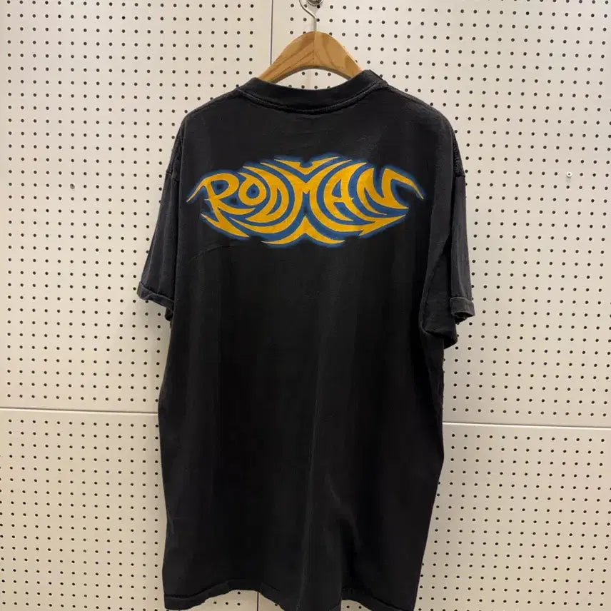 [SOLD OUT] 빈티지 데니스 로드맨 프린팅 반팔 티셔츠 U1577