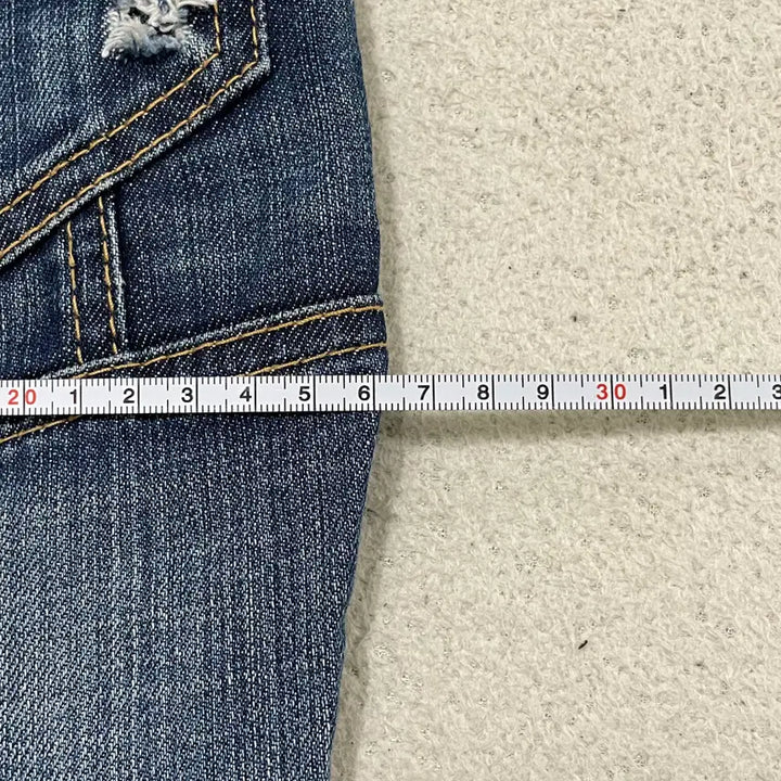 [BUNJANG] Dsquared2 Washed Tight Biker Jeans / 42 디스퀘어드2 워싱 타이트 바이커 청바지 0417-1