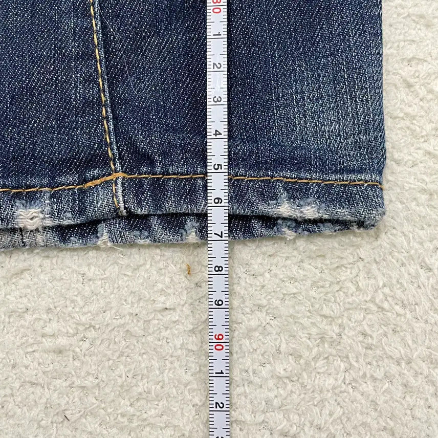 [BUNJANG] Dsquared2 Washed Tight Biker Jeans / 42 디스퀘어드2 워싱 타이트 바이커 청바지 0417-1