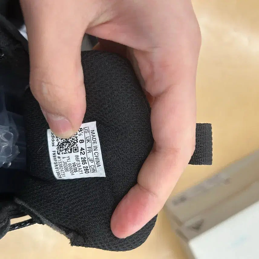 [BUNJANG] Adidas XLG Runner Deluxe Black Sneakers / (새상품) 265 아디다스 XLG 러너 디럭스 블랙