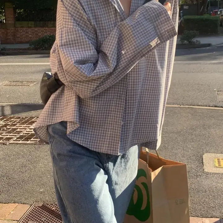 [BUNJANG] Litter Smith Checkered Shirt / 리터 스미스 체크셔츠