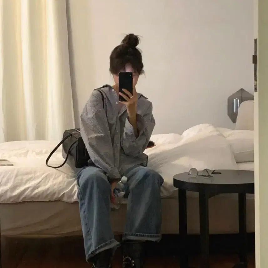 [BUNJANG] Litter Smith Checkered Shirt / 리터 스미스 체크셔츠