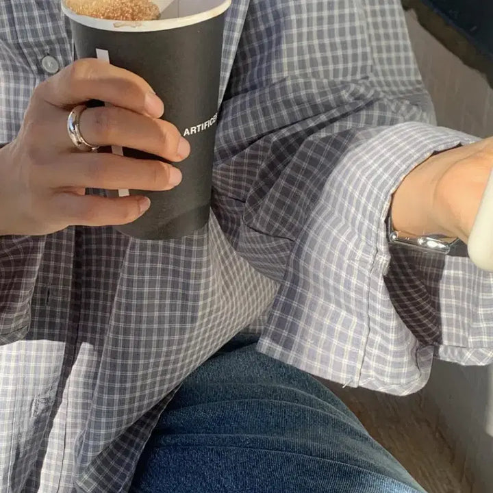 [BUNJANG] Litter Smith Checkered Shirt / 리터 스미스 체크셔츠