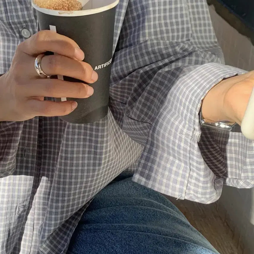 [BUNJANG] Litter Smith Checkered Shirt / 리터 스미스 체크셔츠