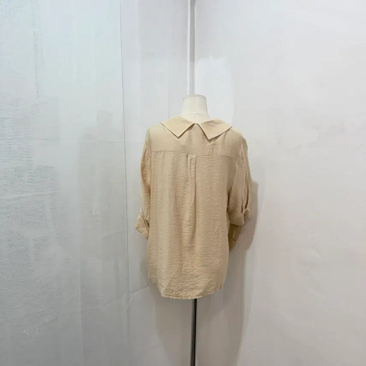 [BUNJANG] From Beginning Big Collar Blouse / 프롬비기닝 빅카라 블라우스 셔츠 3407