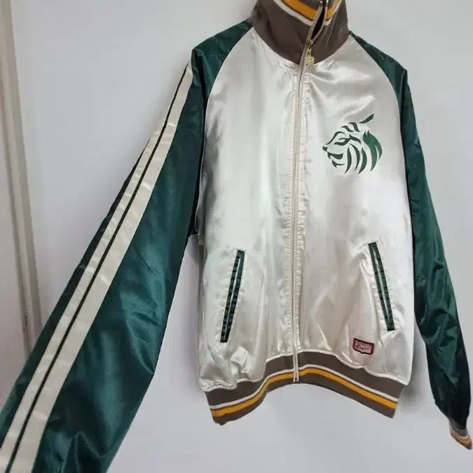 [SOLD OUT] 오니츠카타이거 그린 배색 점퍼 XL
