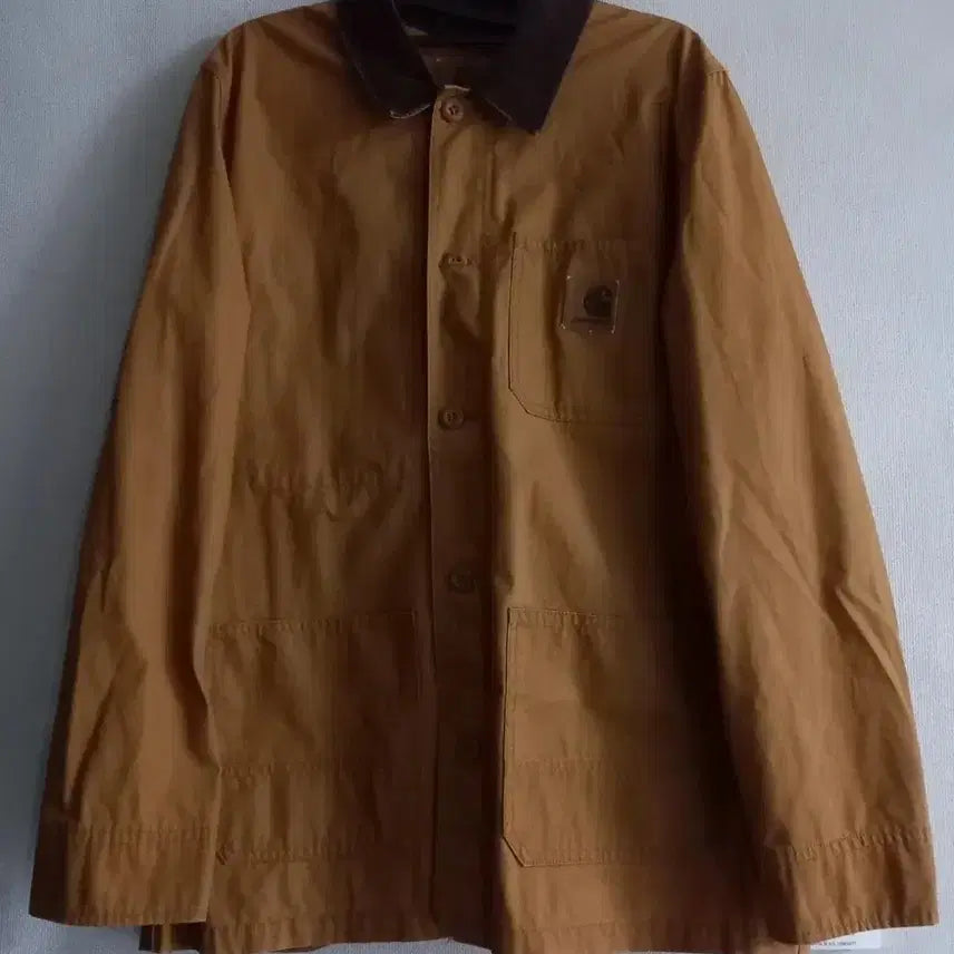 [BUNJANG] Carhartt Devon Shirt Jacket Brown / 칼하트 브라운 데본 셔츠 자켓 95/M