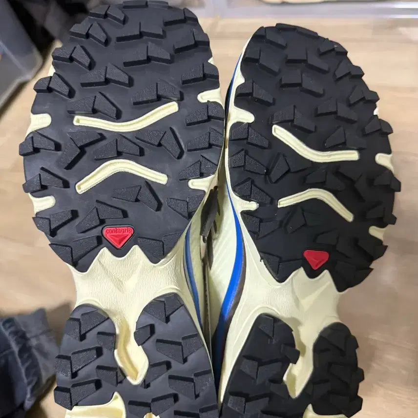 [BUNJANG] Salomon MM6 Maison Margiela XT-4 Mule Transparent Yellow / [260] 살로몬 x MM6 메종 마르지엘라 XT-4 뮬 트랜스패런트 옐