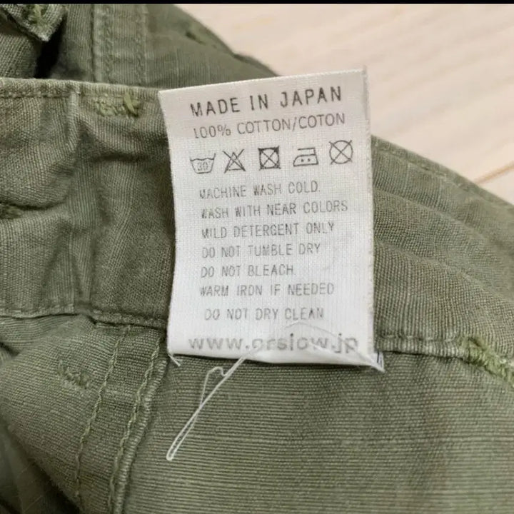 [BUNJANG] ORSLOW Fatigue Pants Size 1 Summer Edition / ORSLOW 퍼티그팬츠 1사이즈 여름용