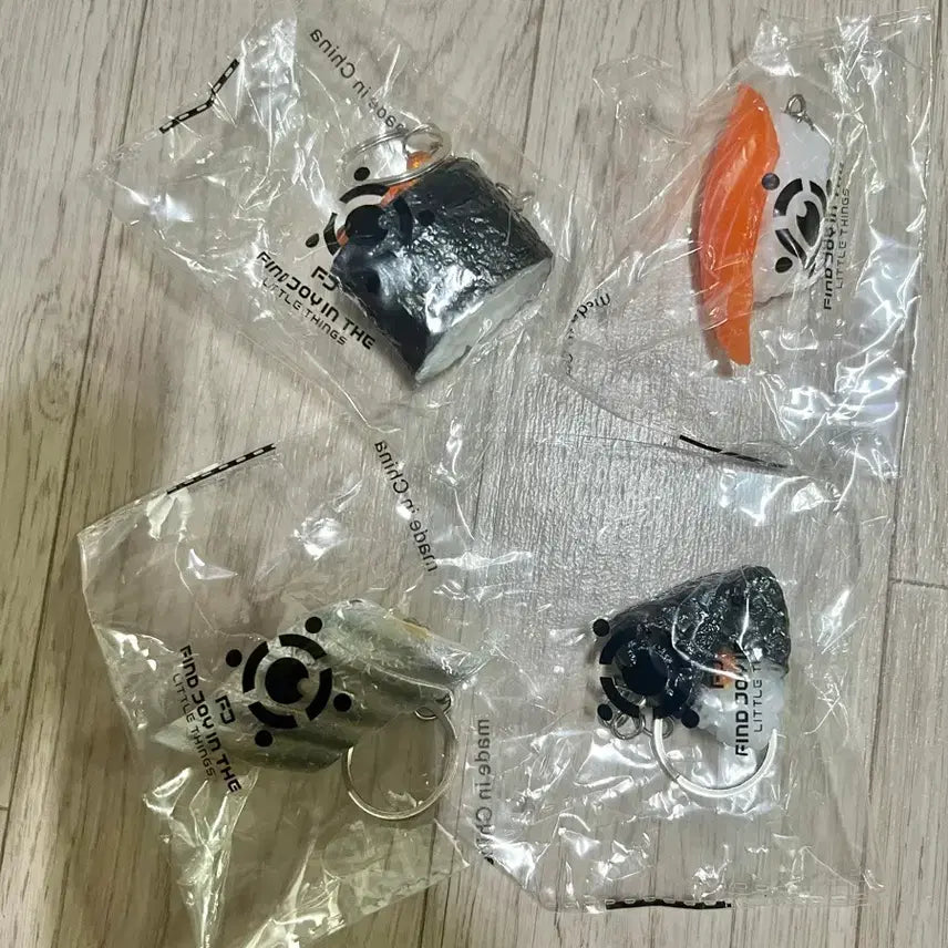 [BUNJANG] Sushi Keychain Bundle Set / 초밥 키링 일괄 판매