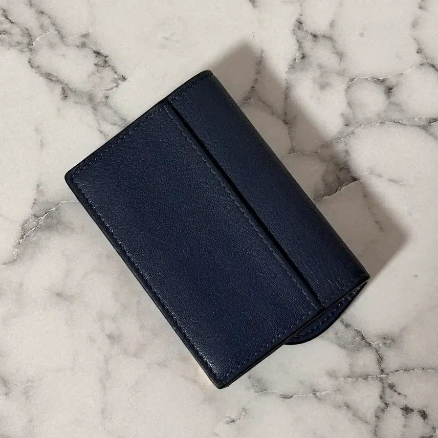 [SOLD OUT] [OS] 디올 새들 카드지갑 네이비