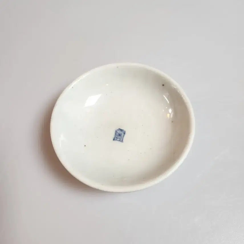 [SOLD OUT] 골동품 조선후기 청화백자 수자문 종지