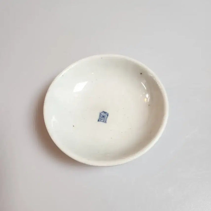 [SOLD OUT] 골동품 조선후기 청화백자 수자문 종지