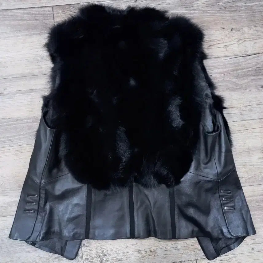[BUNJANG] Besti Belli Lambskin Fox Vest / 베스티벨리양가죽폭스조끼