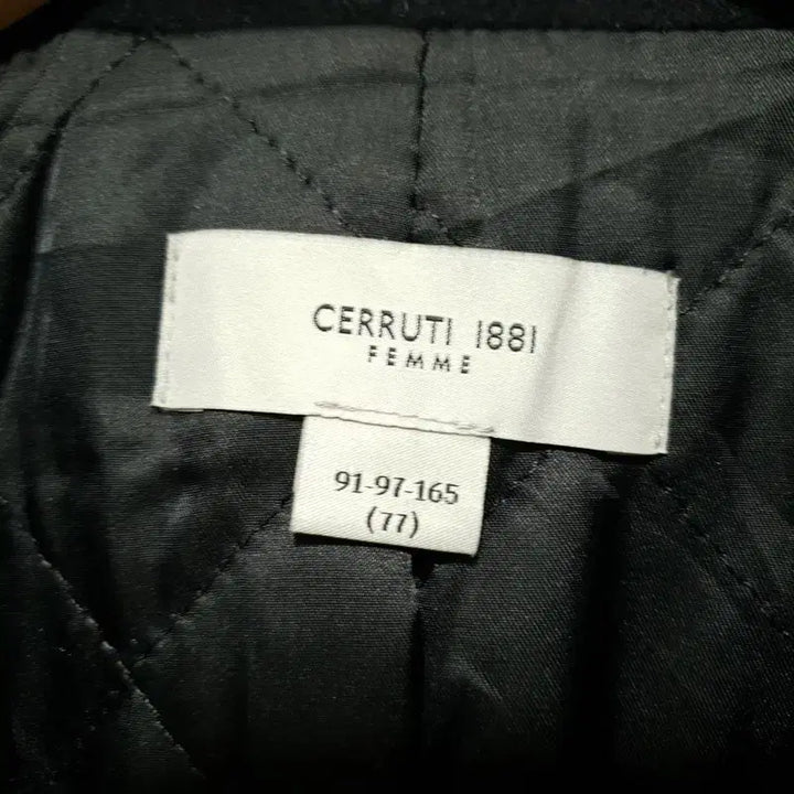 [BUNJANG] Cerruti 1881 Wool Silk Blend Double Coat / 세루티1881 울 실크 블렌드 더블 코트 77_W0598