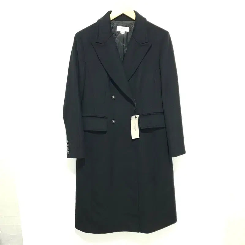[BUNJANG] Cerruti 1881 Wool Silk Blend Double Coat / 세루티1881 울 실크 블렌드 더블 코트 77_W0598