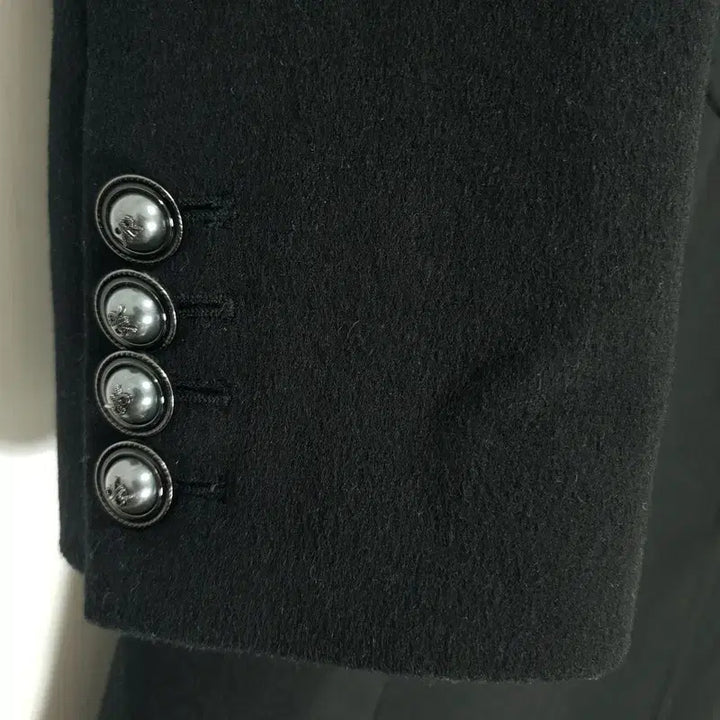 [BUNJANG] Cerruti 1881 Wool Silk Blend Double Coat / 세루티1881 울 실크 블렌드 더블 코트 77_W0598
