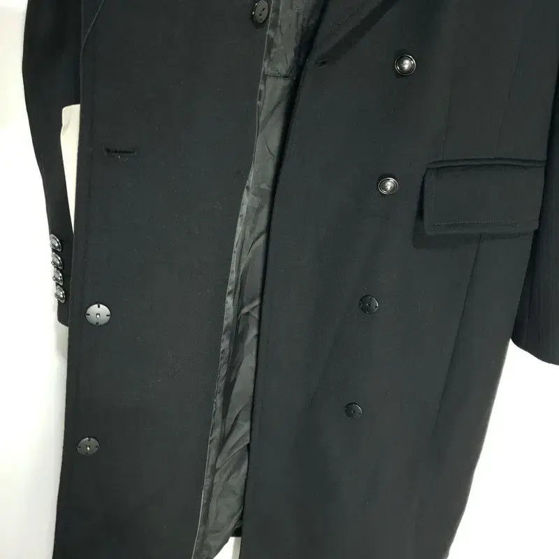 [BUNJANG] Cerruti 1881 Wool Silk Blend Double Coat / 세루티1881 울 실크 블렌드 더블 코트 77_W0598