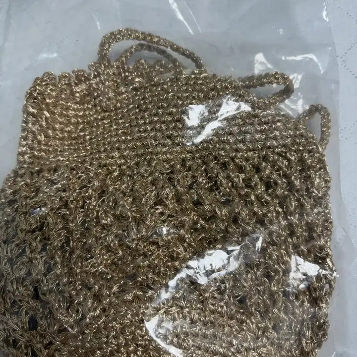 [BUNJANG] Onz Glitter Net Bag / 온스 글리터 핸드메이드 네트백