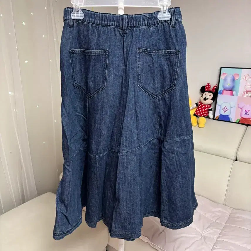[BUNJANG] Anna Sui Denim Long Skirt / [27~28]안나수이 롱치마
