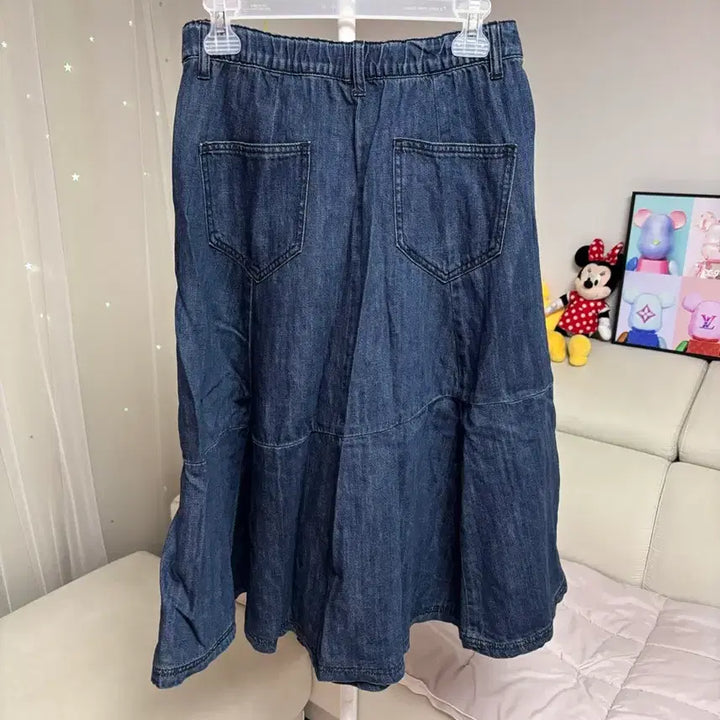 [BUNJANG] Anna Sui Denim Long Skirt / [27~28]안나수이 롱치마