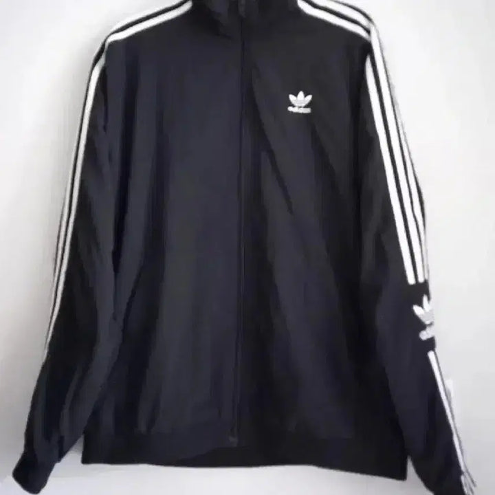 [BUNJANG] Adidas Lock Up Top Black and White Jacket / 아디다스 락업탑 블랙 검흰 자켓 95/M