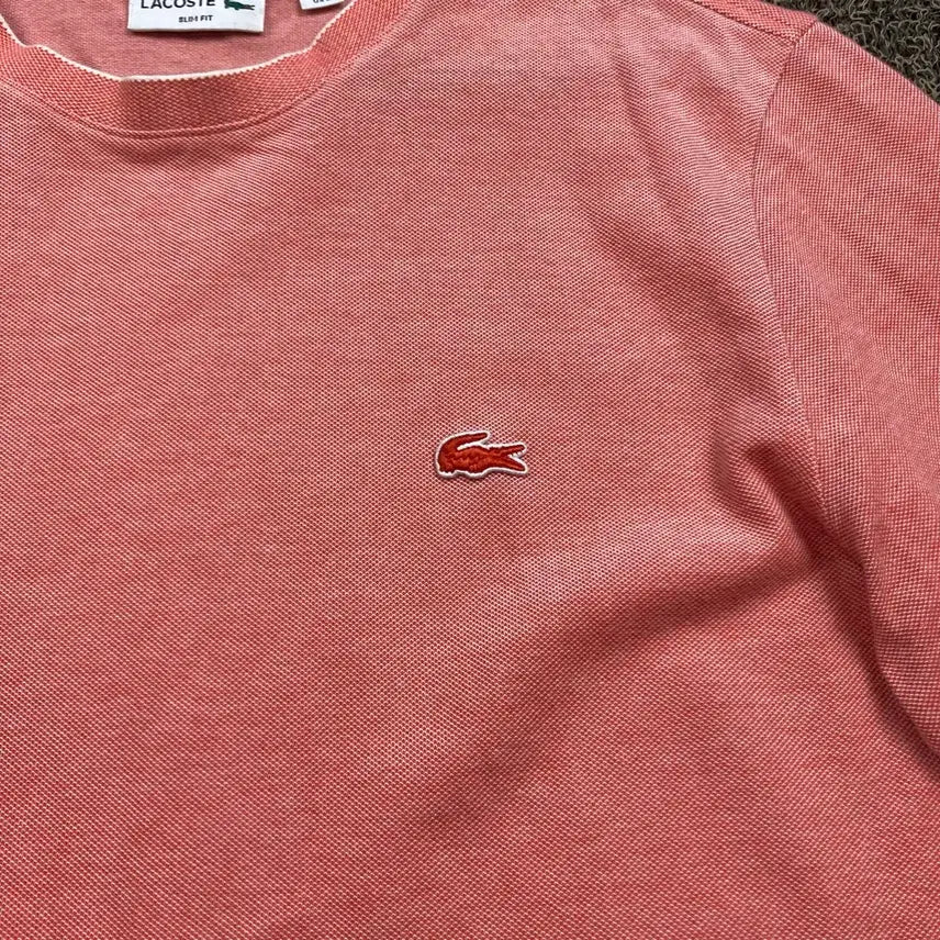 [SOLD OUT] 라코스테 핑크 반팔 티셔츠
