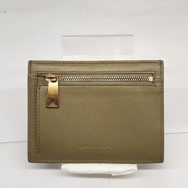 [SOLD OUT] 보테가베네타 707709 롱 코인 카드지갑 베이지