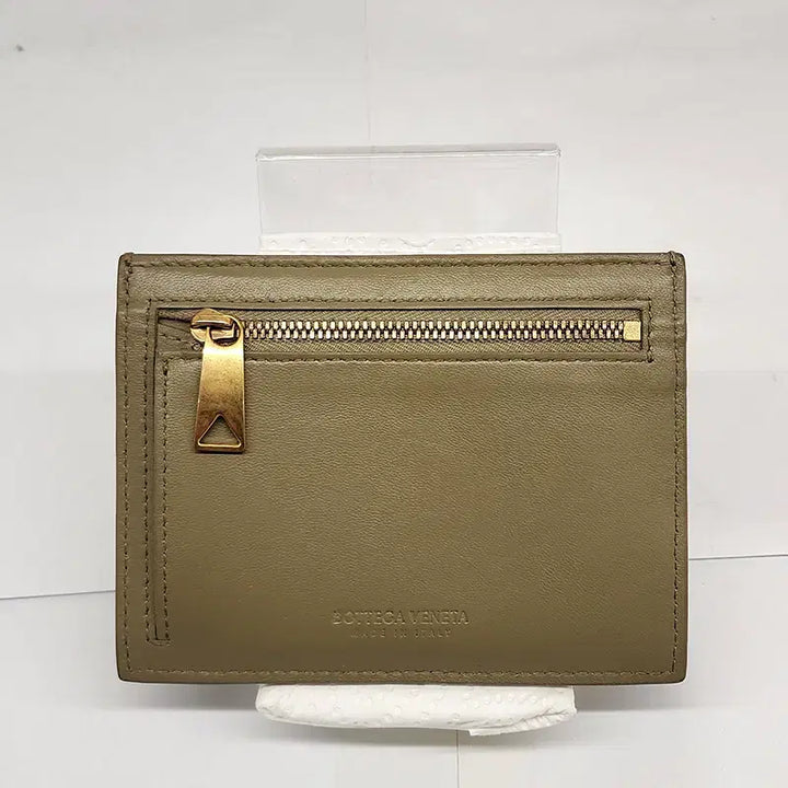 [SOLD OUT] 보테가베네타 707709 롱 코인 카드지갑 베이지