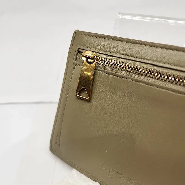 [SOLD OUT] 보테가베네타 707709 롱 코인 카드지갑 베이지