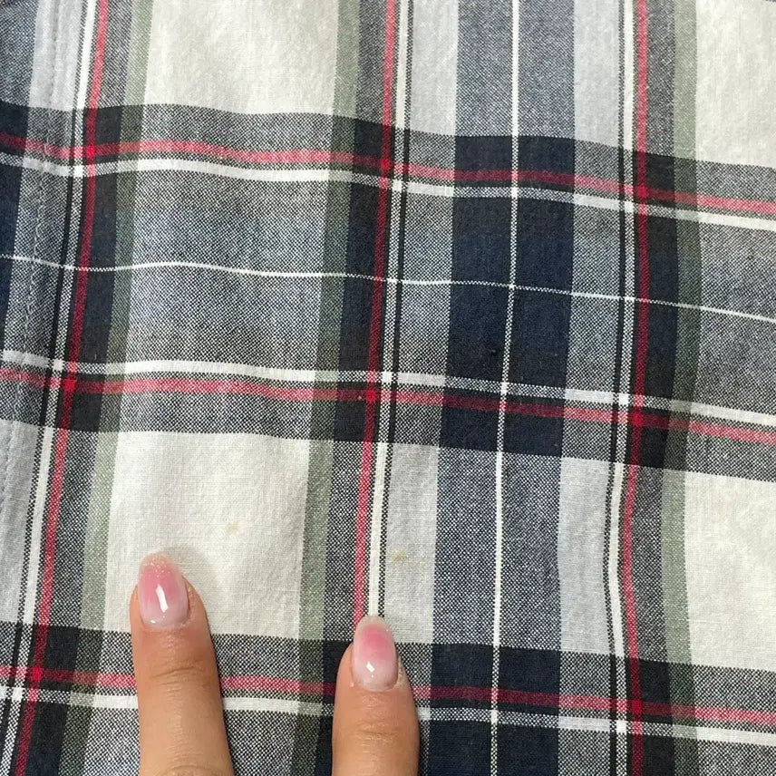 [BUNJANG] Columbia One Pocket Checkered Short Sleeve Shirt - Size S / 컬럼비아 원포켓 체크 반팔셔츠 S