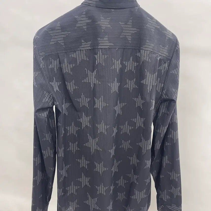 [BUNJANG] System Jacquard Star Pattern Shirt / 시스템자카드 별모양 셔츠