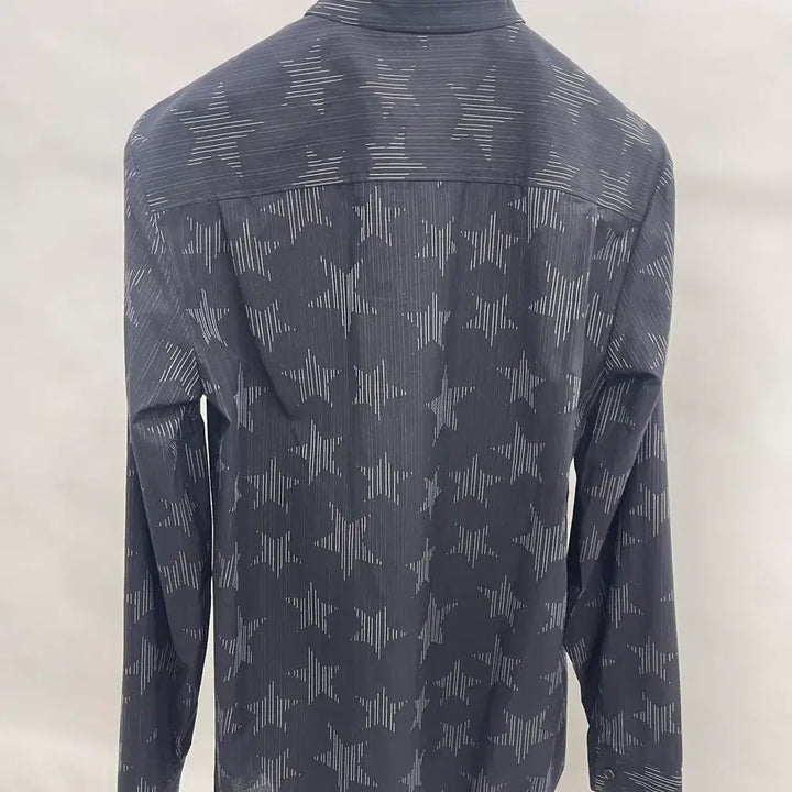 [BUNJANG] System Jacquard Star Pattern Shirt / 시스템자카드 별모양 셔츠