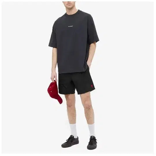 [BUNJANG] Ami Track Shorts - Navy/Black/Gray - Unisex / 아미(Ami)트랙쇼츠 반바지 남.여공용 3종
