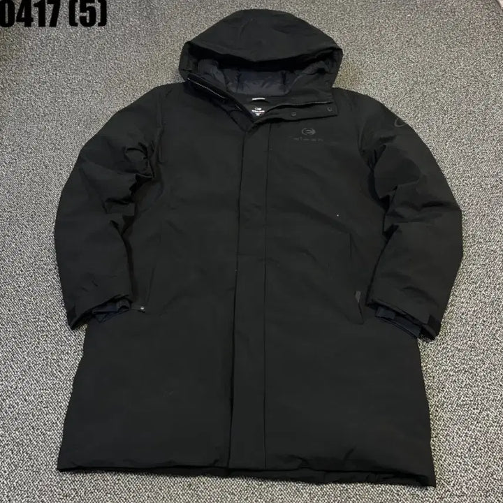 [SOLD OUT] 아이더 블랙 롱패딩 후드 패딩 코트
