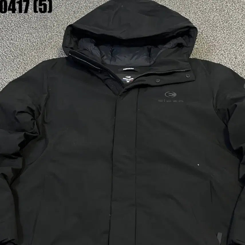 [SOLD OUT] 아이더 블랙 롱패딩 후드 패딩 코트