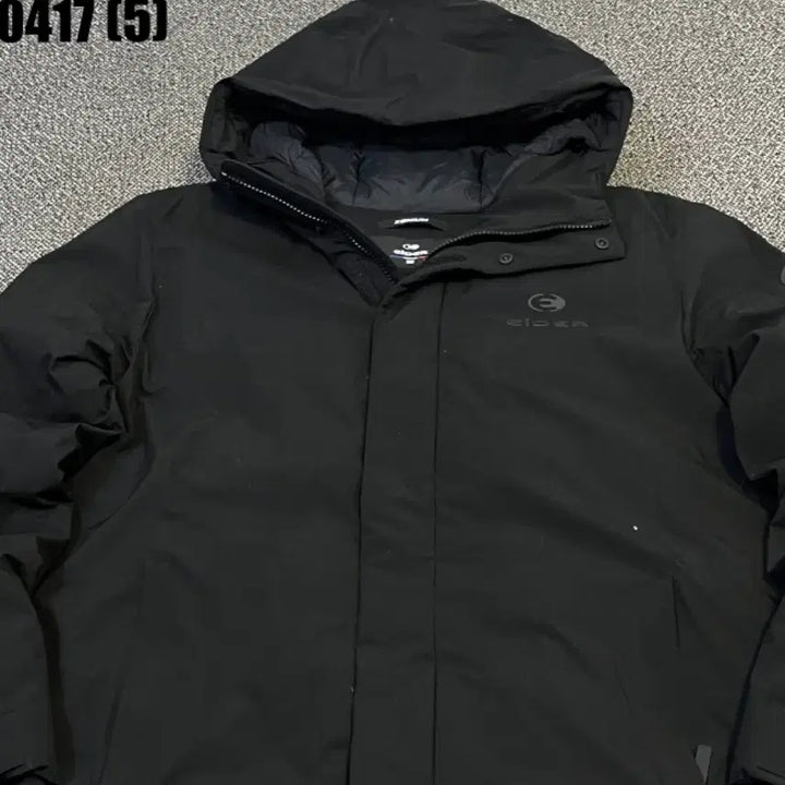 [SOLD OUT] 아이더 블랙 롱패딩 후드 패딩 코트