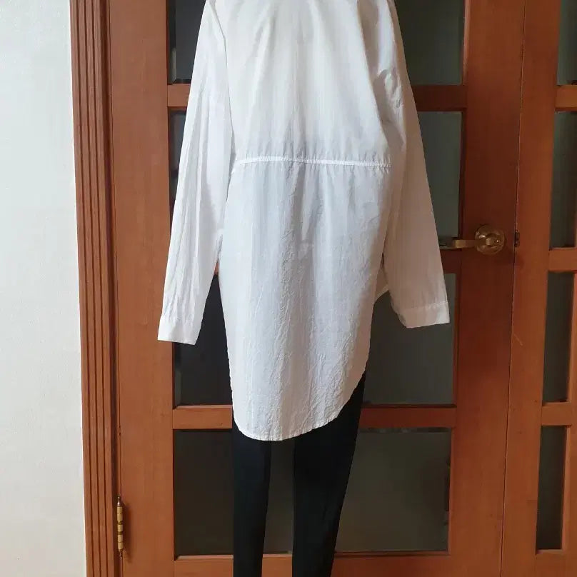 [BUNJANG] Dint Oversized Pocket Long Shirt / (새제품)딘트 빅볼룸포켓 박시 롱셔츠