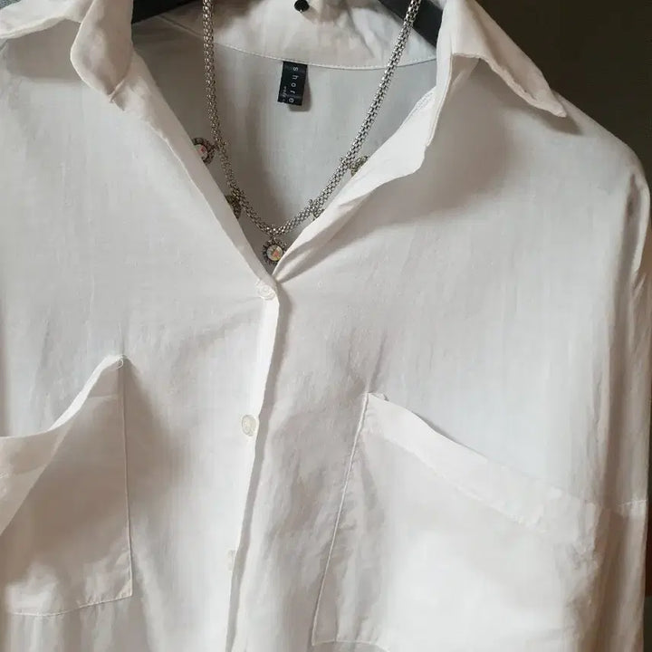 [BUNJANG] Dint Oversized Pocket Long Shirt / (새제품)딘트 빅볼룸포켓 박시 롱셔츠