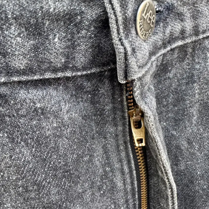 [BUNJANG] Lee 200 Vintage Black Denim Pants / 80~90s lee 빈티지 200 블랙 워싱 데님 팬츠 36