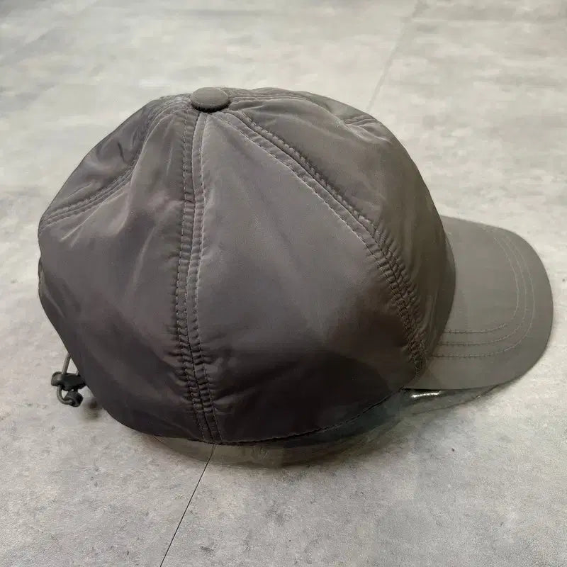 [BUNJANG] OS Columbia Gorpcore String Ball Cap Charcoal / OS 컬럼비아 고프코어 스트링 볼캡 모자 차콜
