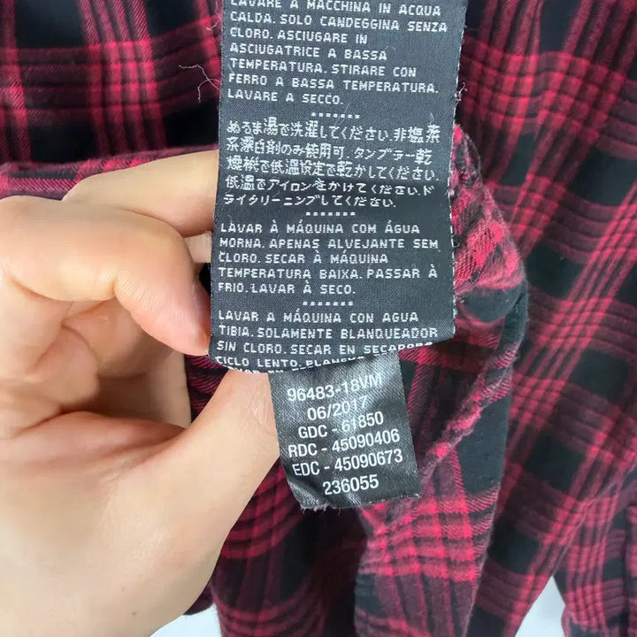 [BUNJANG] Harley-Davidson Checkered Shirt / a264) 할리데이비슨 체크 셔츠
