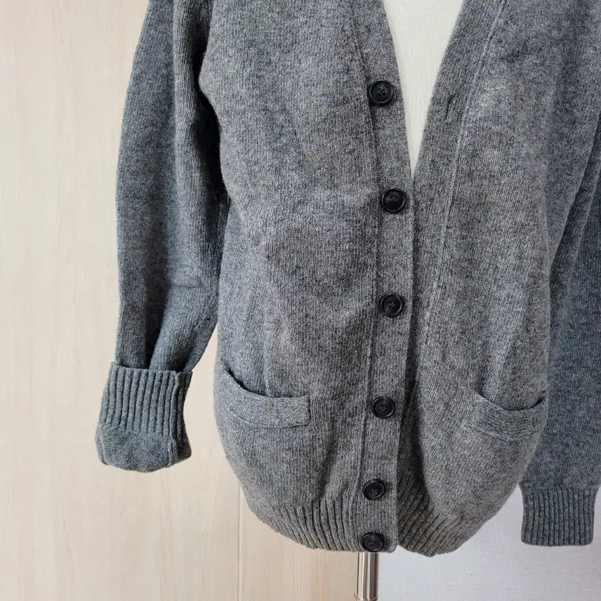[SOLD OUT] 스파오 SPAO 남자 6버튼 울 가디건 100 그레이