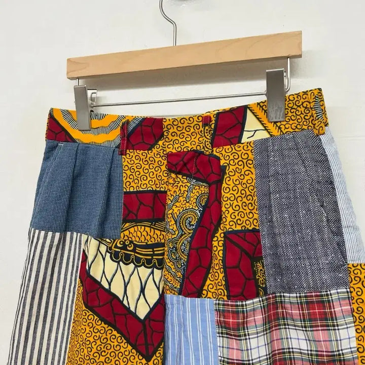 [SOLD OUT] 15ss 준야와타나베 맨 꼼데가르송 패치워크 반바지