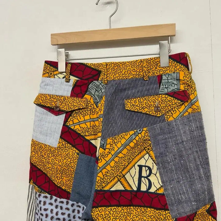 [SOLD OUT] 15ss 준야와타나베 맨 꼼데가르송 패치워크 반바지