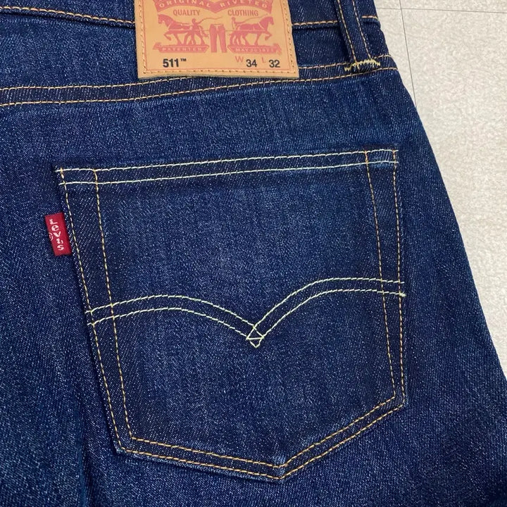 [SOLD OUT] 리바이스 511 화이트 오크 콘 데님 진 (34)