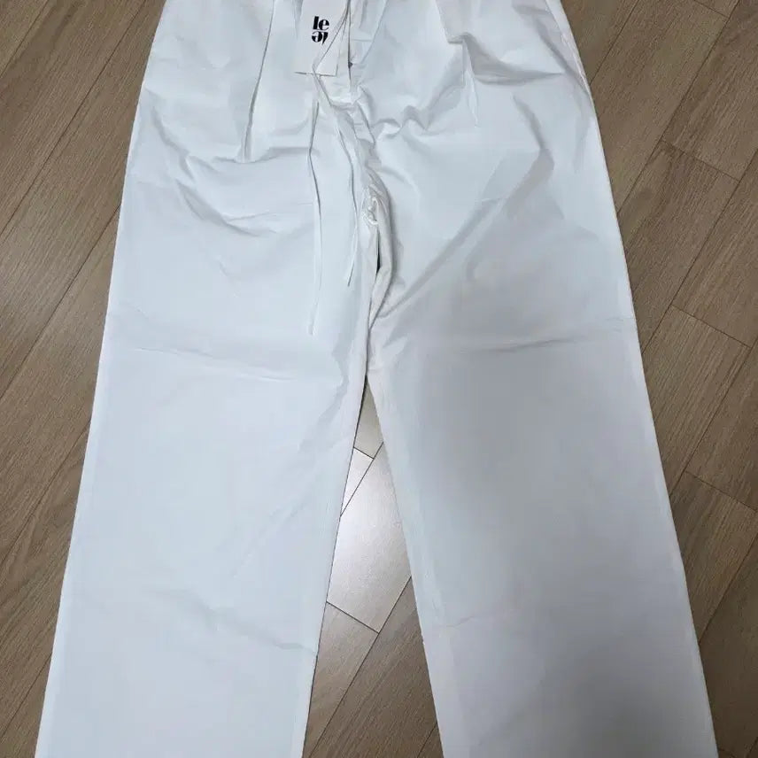 [BUNJANG] Le Coton Lounge Pants (White) / 르 코튼 라운지 팬츠 (화이트).택달린 새상품